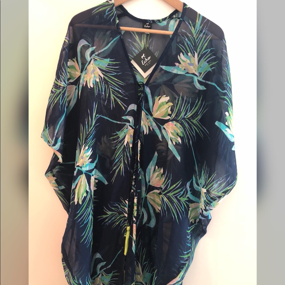 Echo swimsuit beach coverup